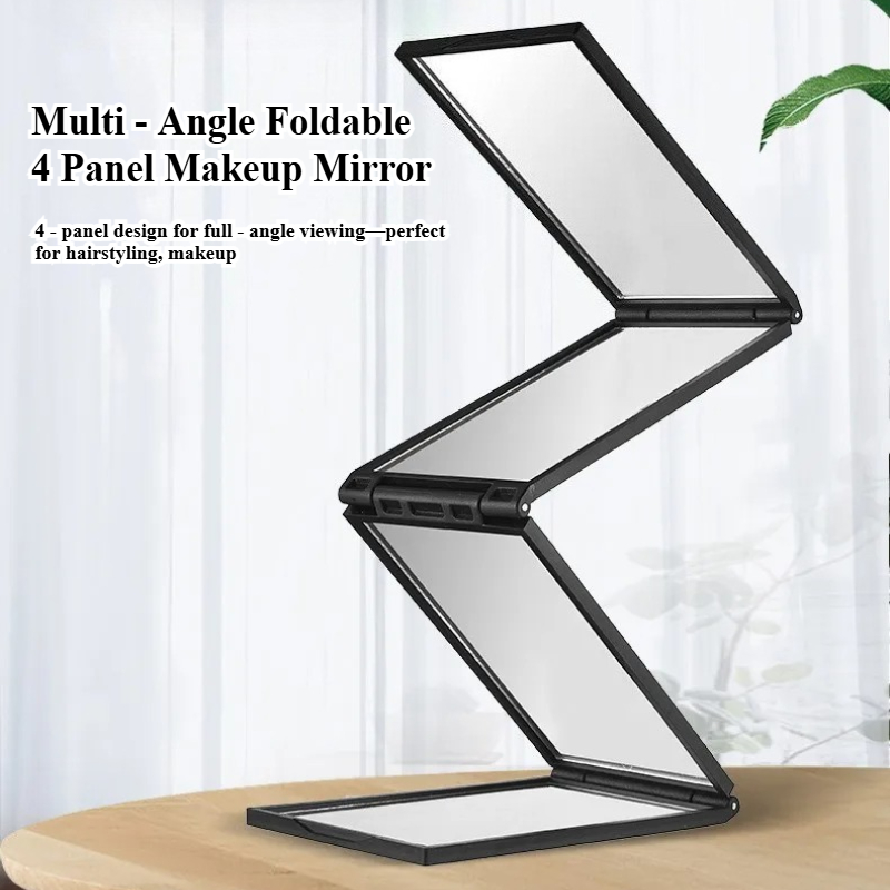 Beauty Makeup Hd - Espelho de maquiagem dobrável multiângulo de