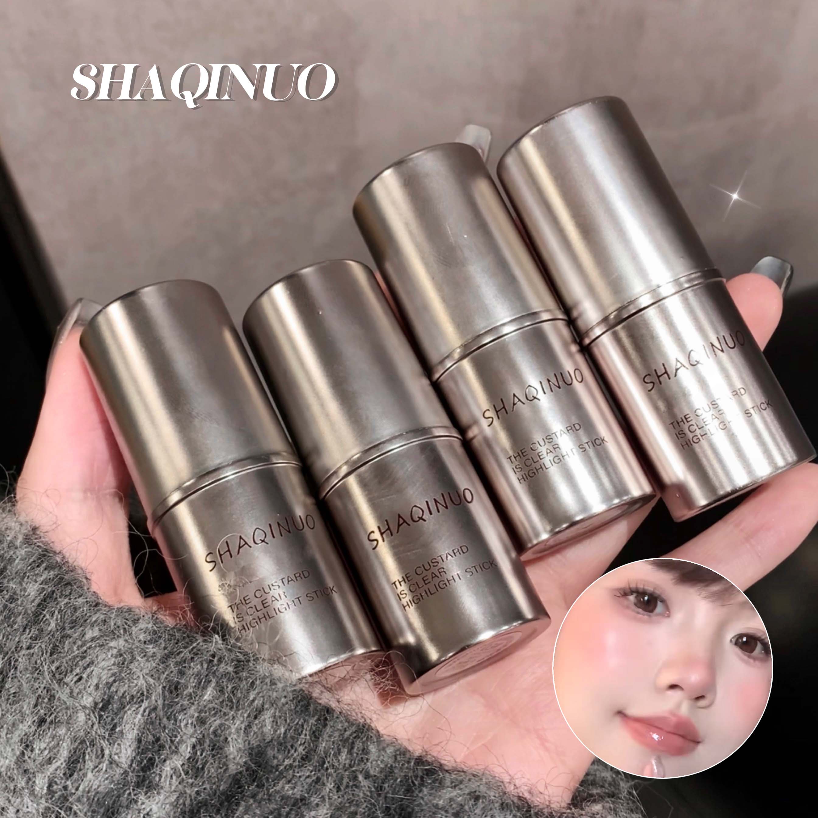 Ulta Beauty Makeup - Shaqinuo leite geléia hidratante blush vara