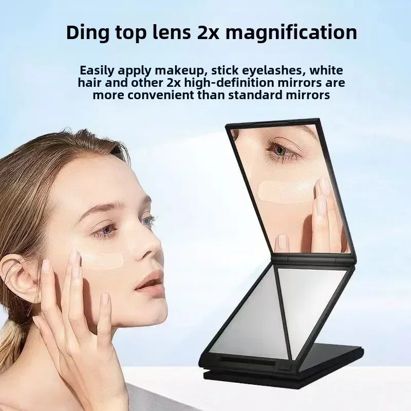 Espelho de maquiagem dobrável  - Beauty Makeup Hd avaliação e preço