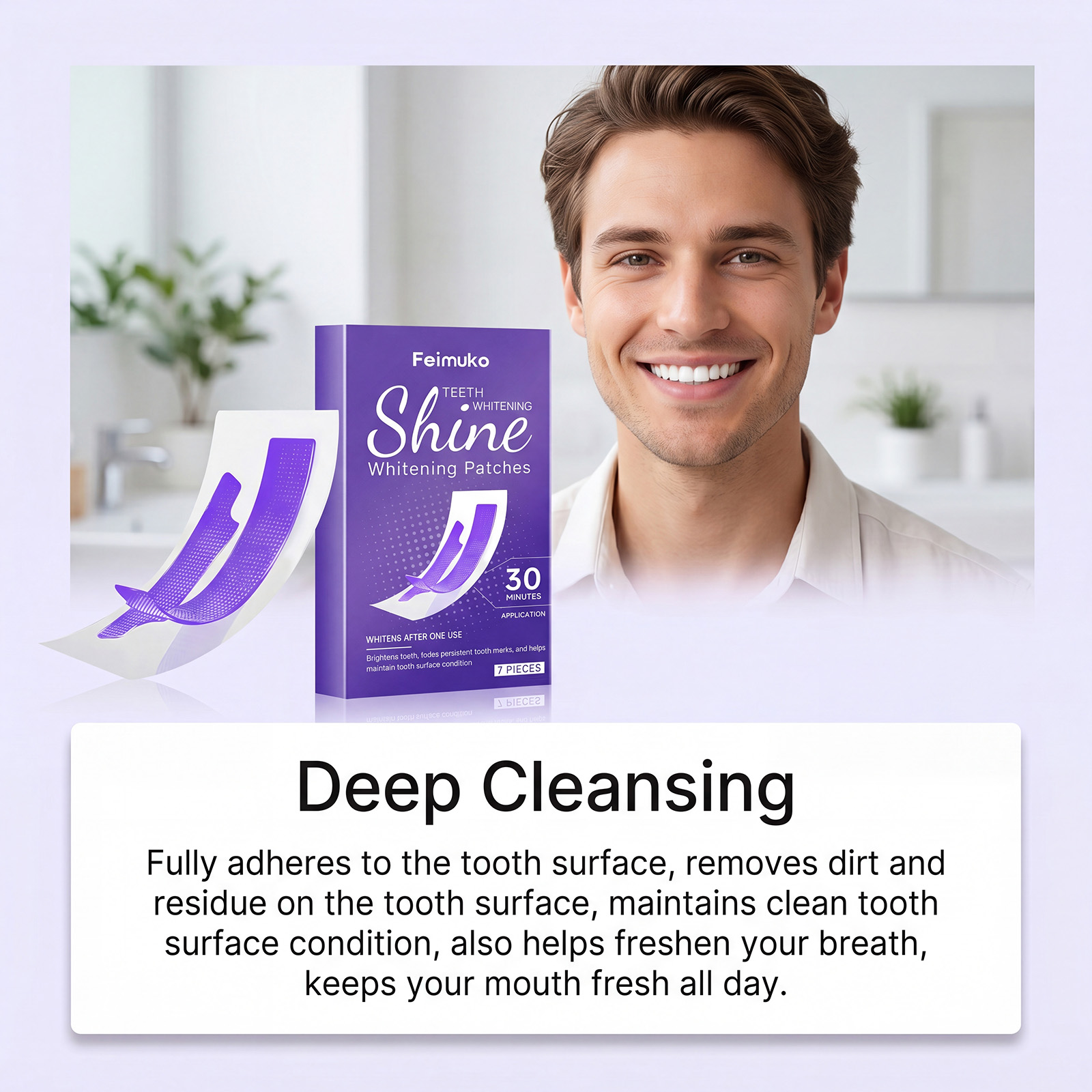 Tiras Clareadoras de Dentes 30 - Teeth Whitening Strips avaliação e preço