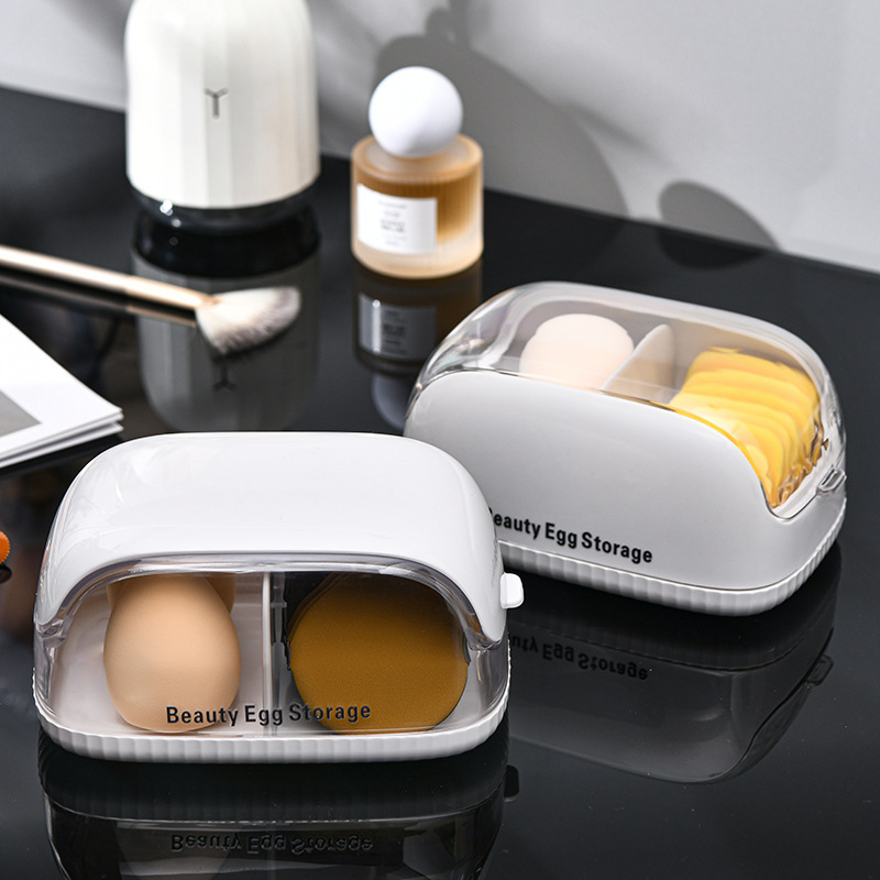 Caixa de armazenamento de espo - Beauty Makeup Blender avaliação e preço
